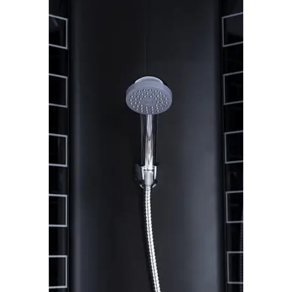 Душевая кабина CS-6680K 80*80*215, выс. поддон 40см, мозайчатый узор, прозрачное стекло 4мм (3 места)