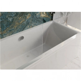 VERONELA Ванна акриловая прямоугольная, без панели и каркаса, 180х80 см, белая