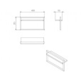 Лофт Урбан Полотенцедержатель Орегон