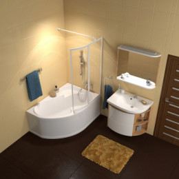 Держатель VSK2 длиный белый