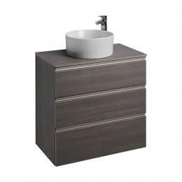 THE GAP Модуль д/раковины 800 мм, 3 ящика, городской дуб