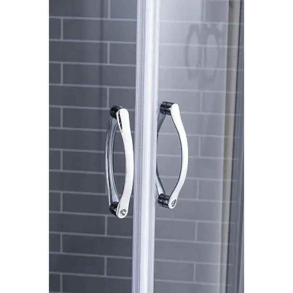 Душевая кабина CS-6680K 80*80*215, выс. поддон 40см, мозайчатый узор, прозрачное стекло 4мм (3 места)