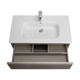 THE GAP Модуль д/раковины 800 мм, 3 ящика, городской дуб