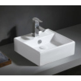 AZ-4148 Раковина накладная квадратная 40*40*15