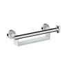 26328400 Raindance Unica Comfort m.Porter поручень+полочка