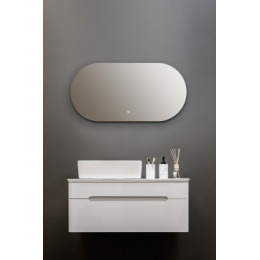 AZARIO зеркало Viva 550*1050 сенсор выкл, гор/верт крепление, парящая подсветка (в стену)