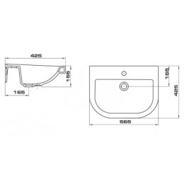 Умывальник Pro  (пьед. Соната)