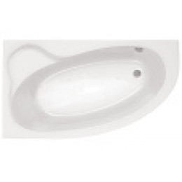 ЭДЕРА ванна акриловая асимметричная 170х110 левосторонняя белая