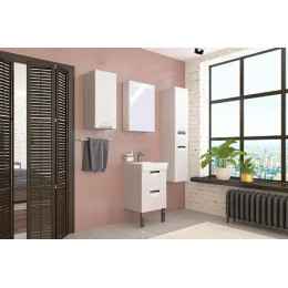 СИЛЬВА Шкаф левый (Дуб Полярный)