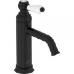 E24360-BL LOUISE Смеситель для раковины без дк, черный матовый