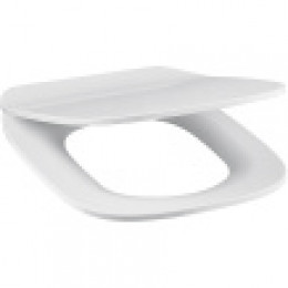 DEBBA Сиденье с крышкой к унитазу тонкое, быстросъем., микролифт