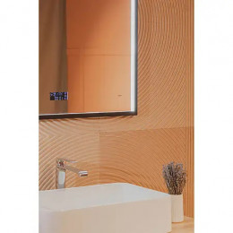 AZARIO зеркало Эдисон - МЕТЕО 900х650 бесконтактный сенсор, погодный модуль