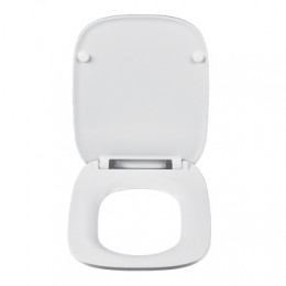 DEBBA Сиденье с крышкой к унитазу тонкое, быстросъем., микролифт