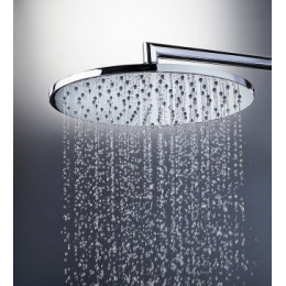 Верхний душ Bossini 280 мм ( латунь) с кронштейном 400 мм, COSMO, хром