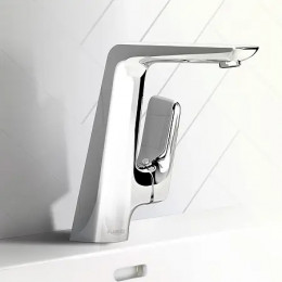 KLUDI AMEO Однорычажный смеситель для раковины с боковым управлением, без донного клапана, арт. 410240575