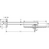 26238000 Верхний душ Raindance E 300 Air 1jet, с держателем 390 мм