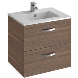 EXSA112-00  OLA Полувстраиваемая раковина со столешницей 61 см, подходит к мебели TOLBIAC, MADELEINE, белый