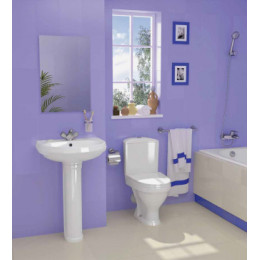 Унитаз-компакт Вест бел. ( г.Воротынск)