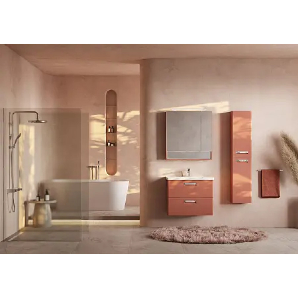 Тумба под раковину The Gap Original 80 2 ящика, терракота