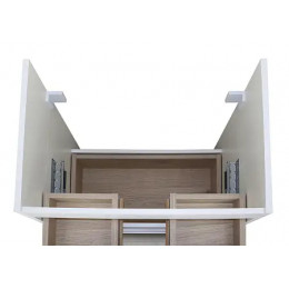 Комплект Тумба Мила 60Н (600*860*475) Напольная с раковиной Tempo 60