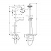 27154000 Croma 100 Showerpipe, с однорычажным cмесителем, ½’