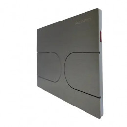 AZARIO NEW-TS Клавиша смыва AZ-SS-001-BR  матовая (овальная) нержавеющая сталь 245x162,5x30,2 мм (инст.AZ-G12 и AZ-TS006T)