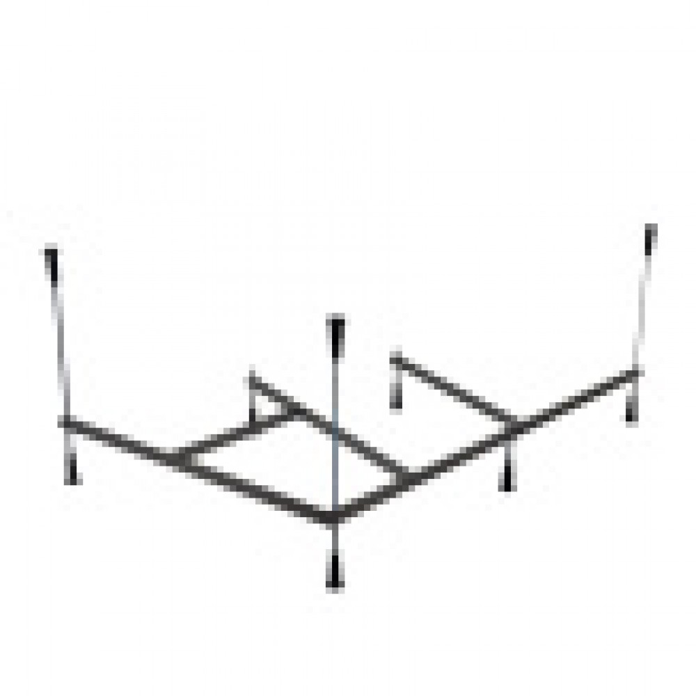 Каркас + ножки S3/L к ваннам асимметричным Veronela offset, Melite 160х105 см