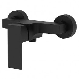 EDDIE Смеситель для душа с полным душевым набором, черный