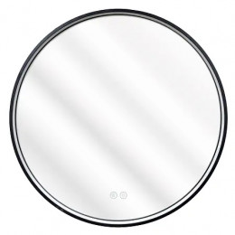 Зеркало Димион 700*4,5 Матовый черный