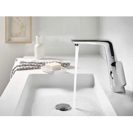 KLUDI AMEO Однорычажный смеситель для раковины с боковым управлением, без донного клапана, арт. 410240575