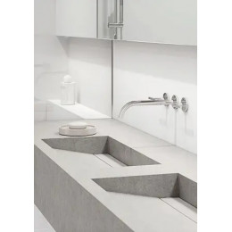 KLUDI NOVA FONTE смес. для умыв. на 3 от. PURISTIC