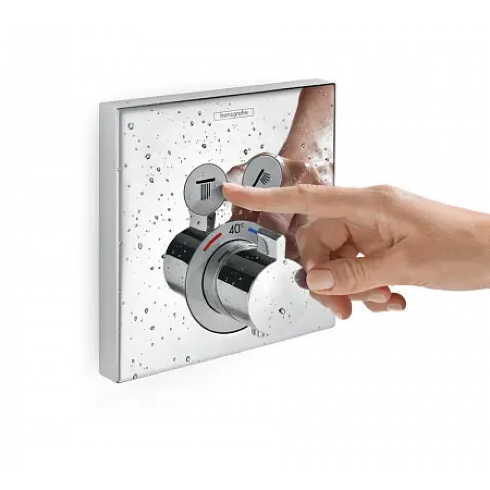 15763000 Термостат ShowerSelect с двумя запорными вентилями, СМ