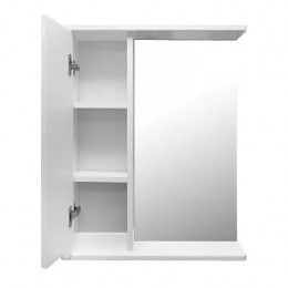 Зеркало-шкаф Палермо 55 левый без подсветки