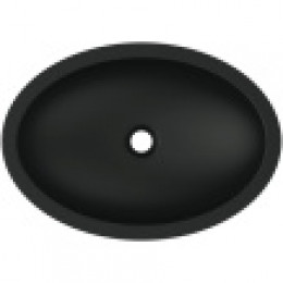 STRADA раковина-чаша овальный 60x42 см, без отверстия под смеситель, без перелива, с крепежом E009567, с монтажным шаблоном, для установки со смесите