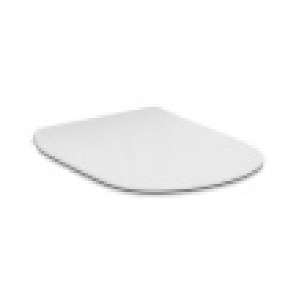 T3527V1 TESI Silk White (Белый шёлк)  Тонкое сидение и крышка для унитазов T0082,T0087,T0083,T0077,T0075,T0079,T3503,T0078, с функцией плавного закр.
