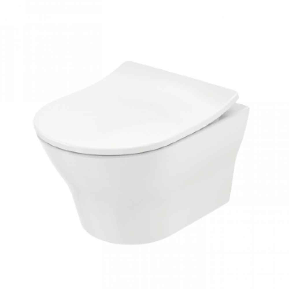 TOTO CW162Y#XW  Унитаз подвесной серии MH  , 394x530x339мм, безободковый