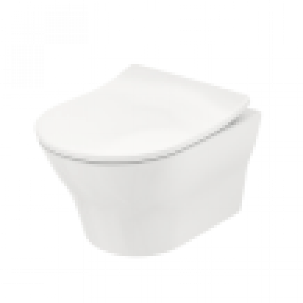 TOTO CW162Y#XW  Унитаз подвесной серии MH  , 394x530x339мм, безободковый