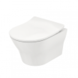 TOTO CW162Y#XW  Унитаз подвесной серии MH  , 394x530x339мм, безободковый