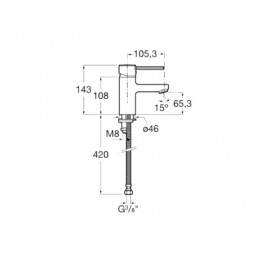 TARGA Смеситель для раковины