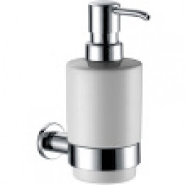 FORNY Дозатор жидкого мыла керамический подвесной, хром