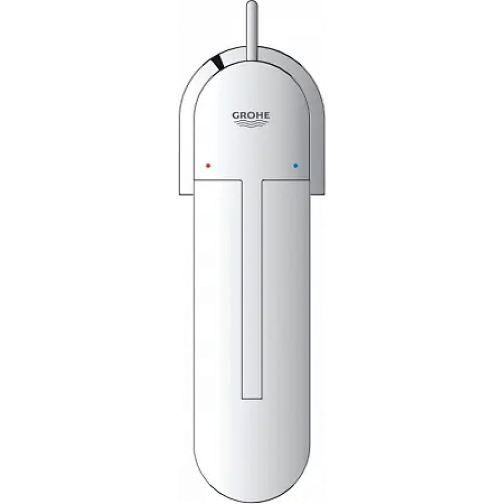 32612003 Plus Смеситель однорычажный для раковины со сливным гарнитуром, S-Size