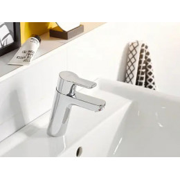 KLUDI PURE&EASY XL Однорычажный смеситель на умывальник 100, без донного клапана, арт. 372920565