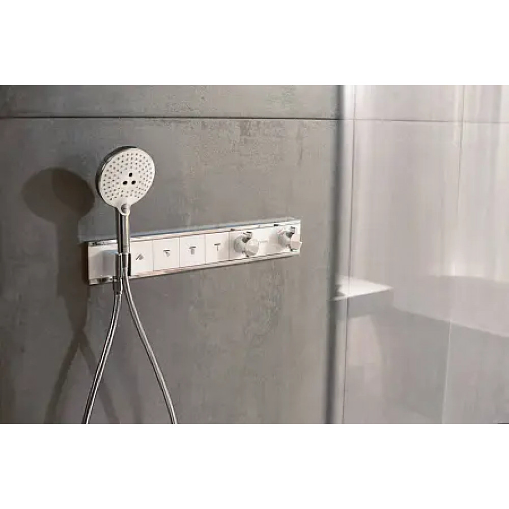 15357400 RainSelect с 4 кнопками, СМ, белый/хром (нужна СЧ 15312180)