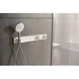 15357400 RainSelect с 4 кнопками, СМ, белый/хром (нужна СЧ 15312180)