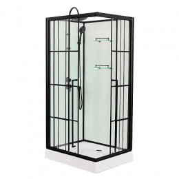 CS-3008TM/W-100L Душ. Кабина 1000x1000x2150 поддон 14 см