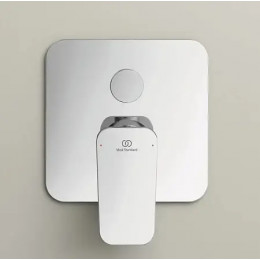 BD263AA CERAPLAN Встраиваемый смеситель для ванны/душа, комплект №2 (функциональная + декоративная части), картридж 47 мм с функцией HWTC