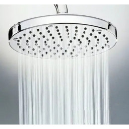 Верхний душ KLUDI A-QA, круглый, плоский, хром, 200 мм