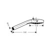 26804400 Ручной душ Croma Select S 1jet, белый/хром