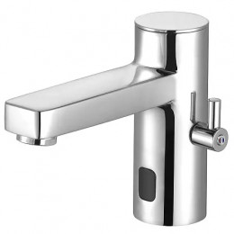 KLUDI ZENTA E Электронный смеситель для раковины, со смешиванием, 9 V, арт. 3810005
