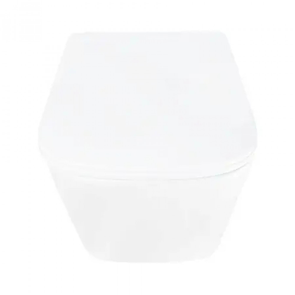 AZ-5171T-WHT AIRA Унитаз подвесной с системой смыва Tornado в комплекте с быстросъемным сиденьем микролифт, дюропласт 485*360*365mm